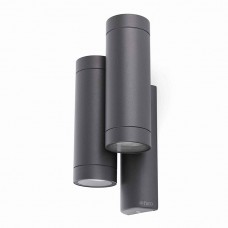 Настінний світильник Faro 75503 STEPS 4L Dark grey wall lamp double