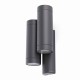 Настінний світильник Faro 75503 STEPS 4L Dark grey wall lamp double