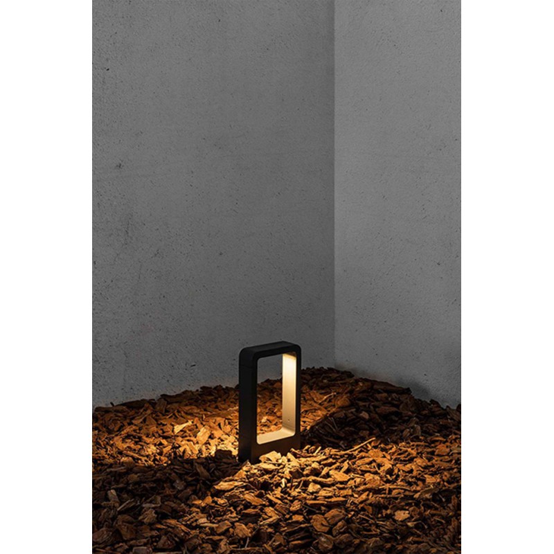 Парковый светильник Faro 75519 DAS 300 Dark grey beacon lamp, 8 Вт, 480 лм, 3000K