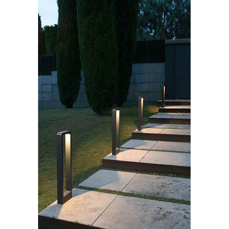 Парковый светильник Faro 75520 DAS 650 Dark grey beacon lamp, 8 Вт, 480 лм, 3000K