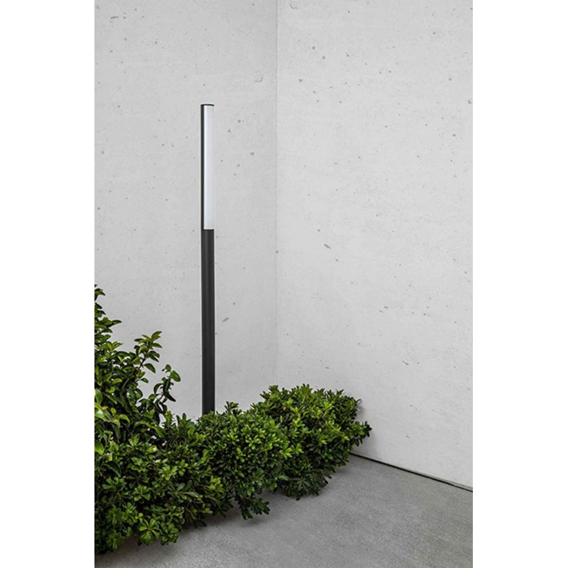 Парковый светильник Faro 75524 BERET 1800 Dark grey pole lamp, 16 Вт, 625 лм, 4000K
