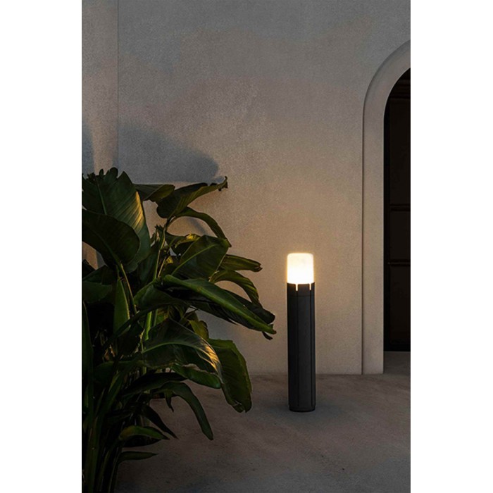 Парковий світильник Faro 75531 TRAM 630 Dark grey beacon lamp h 63cm