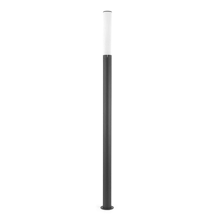 Парковий світильник Faro 75532 TRAM 2500 Dark grey pole lamp, 43 Вт, 3000 лм, 3000K