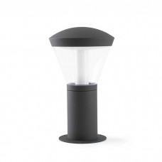 Парковый светильник Faro 75537 SHELBY 330 Dark grey beacon, 10 Вт, 600 лм, 3000K