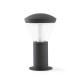 Парковый светильник Faro 75537 SHELBY 330 Dark grey beacon, 10 Вт, 600 лм, 3000K