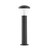 Парковый светильник Faro 75538 SHELBY 630 Dark grey beacon, 10 Вт, 600 лм, 3000K