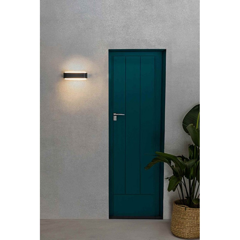 Настінний світильник Faro 75540 STICKER Dark grey wall lamp, 13 Вт, 770 лм, 3000K