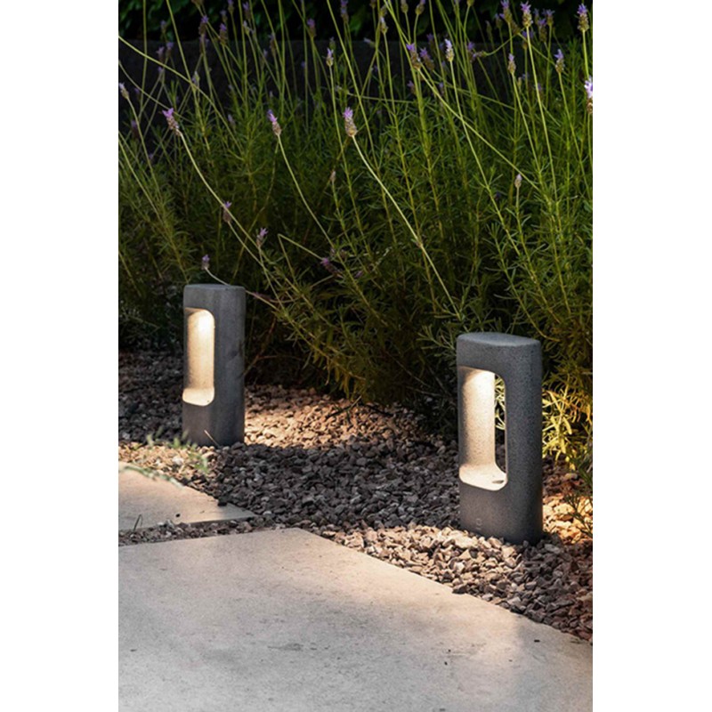 Парковый светильник Faro 75551 TOTEM 285 Grey beacon lamp 3000K, 6.5 Вт, 370 лм, 3000K