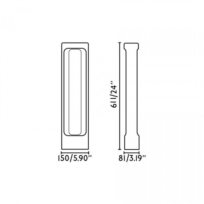 Парковый светильник Faro 75552 TOTEM 611 Grey beacon lamp 2700K, 6.5 Вт, 370 лм, 2700K