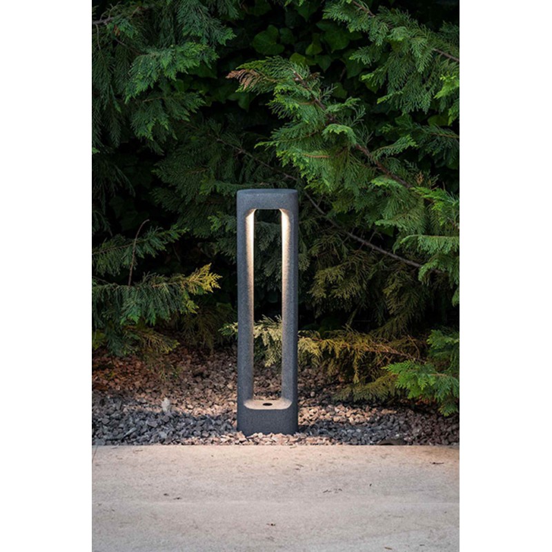Парковый светильник Faro 75553 TOTEM 611 Grey beacon lamp 3000K, 6.5 Вт, 370 лм, 3000K