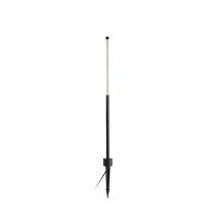 Парковий світильник Faro 75557 BAMBOU 1268 Black spike lamp, 8 Вт, 606 лм, 2200K