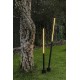 Парковый светильник Faro 75557 BAMBOU 1268 Black spike lamp, 8 Вт, 606 лм, 2200K