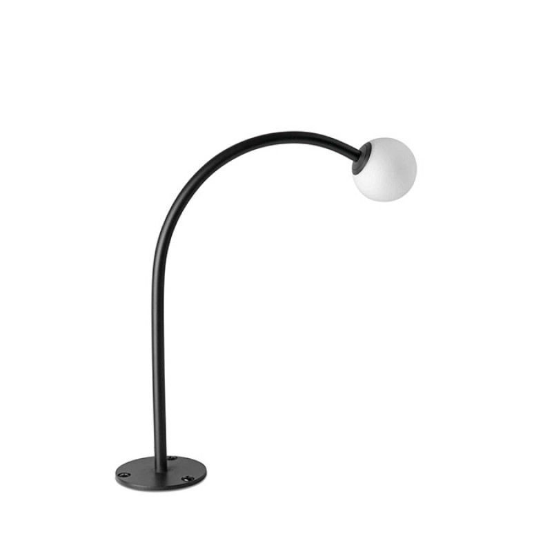 Парковый светильник Faro 75583 Cuca 300 Spike Black LED 3W 2700K, 3 Вт, 154 лм, 2700K