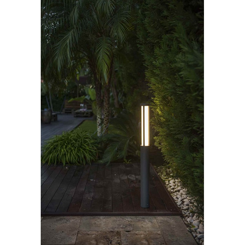 Парковый светильник Faro 75606 LOGAR 900 Dark grey beacon lamp, 23 Вт, 1340 лм, 3000K