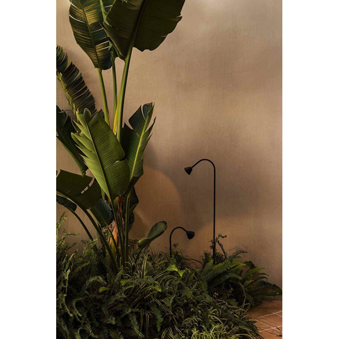 Парковый светильник Faro 75620-2 Lily 300 Spike Black LED 3W 2700K, 3 Вт, 154 лм, 2700K