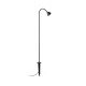 Парковый светильник Faro 75622-2 Lily 1190 Spike Black LED 3W 2700K, 3 Вт, 154 лм, 2700K