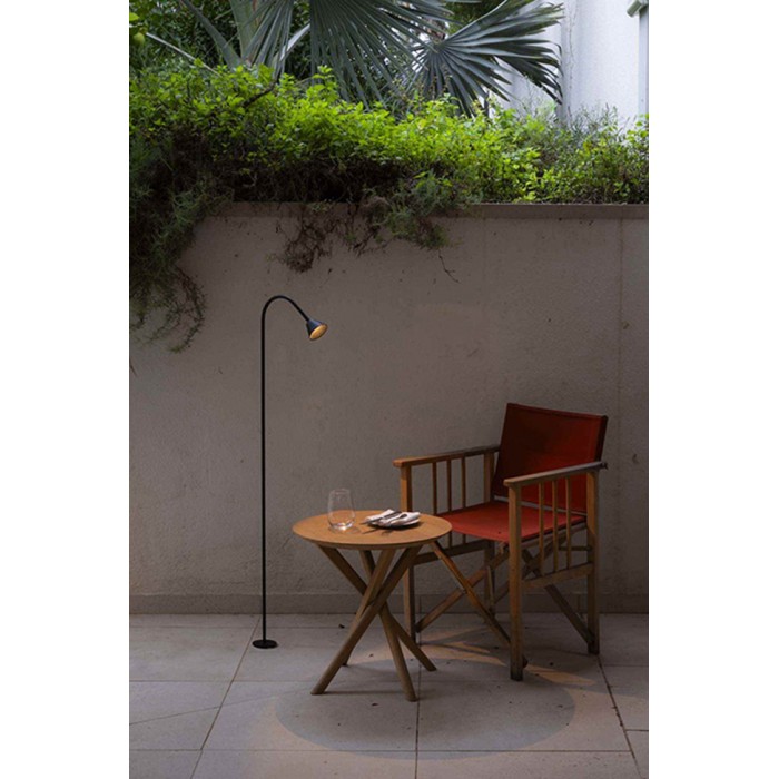Парковый светильник Faro 75622 Lily 1190 Bollard Black LED 3W 2700K 24v, 3 Вт, 154 лм, 2700K