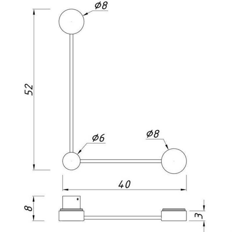 Бра - Imperium Light 756250.05.05 Antenna