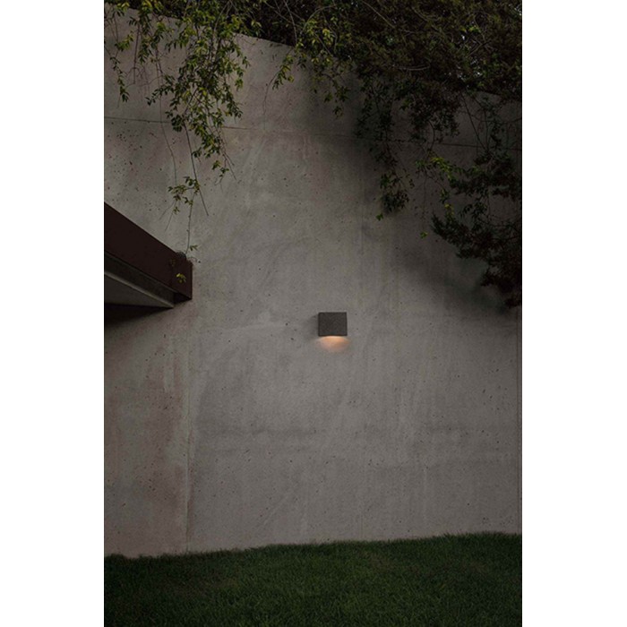 Настенный светильник Faro 75633 Grot 160 Wall Lamp Concrete LED 6W 3000K, 6 Вт, 173 лм, 3000K