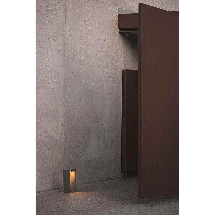 Парковый светильник Faro 75631 Grot 400 Bolard Concrete LED 6W 2700K, 6 Вт, 77 лм, 2700K