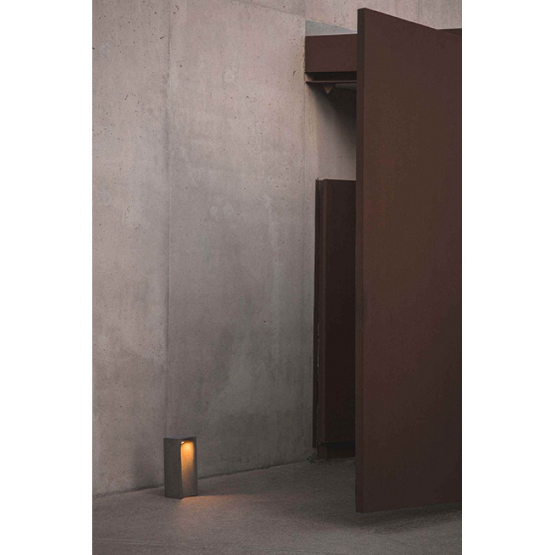 Парковый светильник Faro 75631 Grot 400 Bolard Concrete LED 6W 2700K, 6 Вт, 77 лм, 2700K