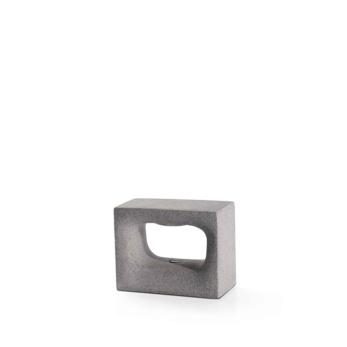Настенный светильник Faro 75639 Glint 157 Bolard Concrete LED 6W 3000K, 6 Вт, 97 лм, 3000K
