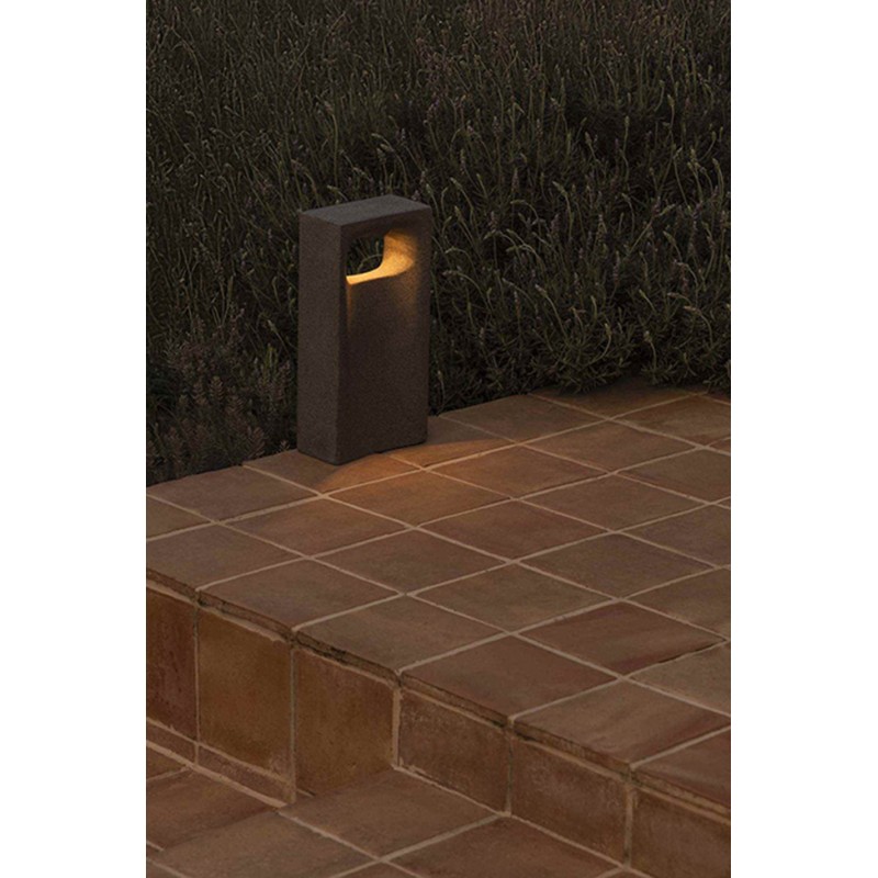 Парковый светильник Faro 75637 Glint 400 Bolard Concrete LED 6W 2700K, 6 Вт, 68 лм, 2700K