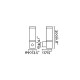 Настінний світильник Faro 75701 ORWELL Dark grey wall lamp with camera, 13 Вт, 480 лм, 3000 - 6500K