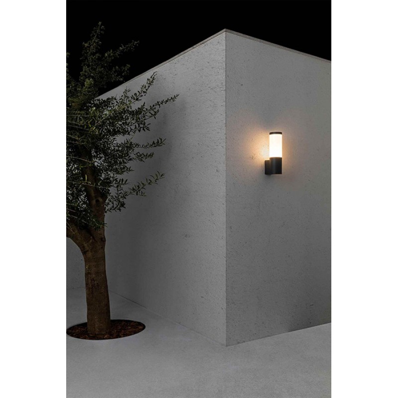Настінний світильник Faro 75701 ORWELL Dark grey wall lamp with camera, 13 Вт, 480 лм, 3000 - 6500K