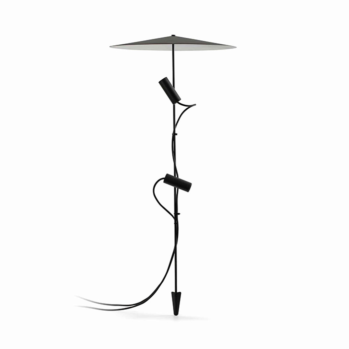 Парковий світильник Faro 75709-233PDR Clap