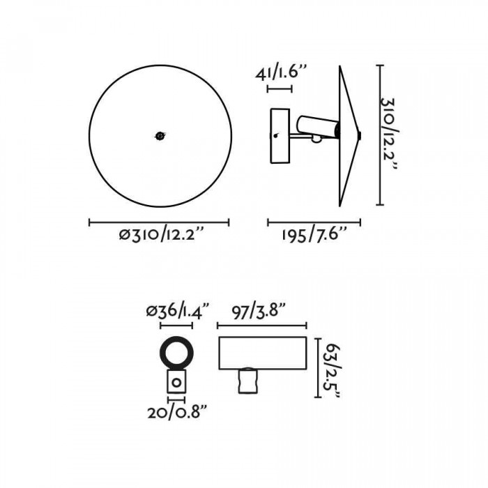 Спот Faro 75710-233P Clap