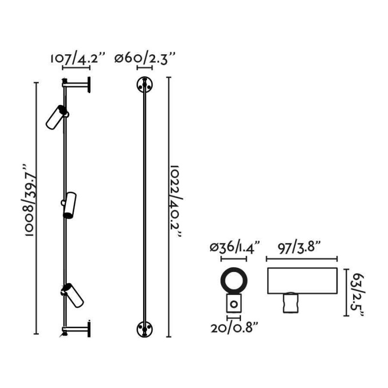 Бра - Faro 75712-133 Clap White, 6 Вт, 3000K