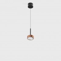 Светильник подвесной с накладной базой LTX SOL MINI P, D75mm, H135mm, 7W LED, 24?, 4000K, IP20, черный/медь (03.7530.7.940.BK/CP) Светильник подвесной с накладной базой LTX SOL MINI P, D75mm, H135mm, 7W LED, 24?, 4000K, IP20, черный/медь (03.7530.7.940.BK/CP)