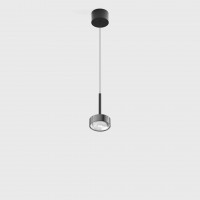 Светильник подвесной с накладной базой LTX SOL MINI P, D75mm, H135mm, 7W LED, 24?, 4000K, IP20, черный/хром (03.7530.7.940.BK/CR) Светильник подвесной с накладной базой LTX SOL MINI P, D75mm, H135mm, 7W LED, 24?, 4000K, IP20, черный/хром (03.7530.7.940.BK/CR)