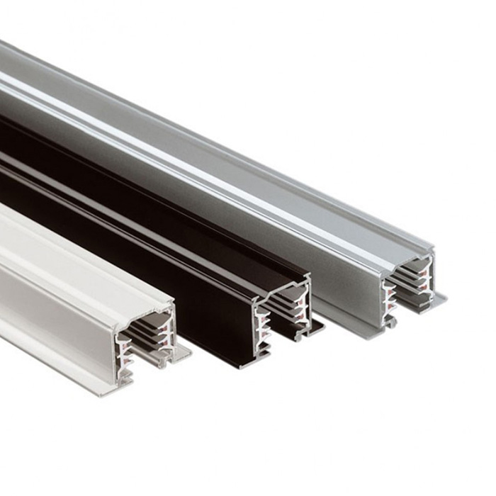 Шинопровід вбудований 3-х фазний, чорний (7512-30-30)