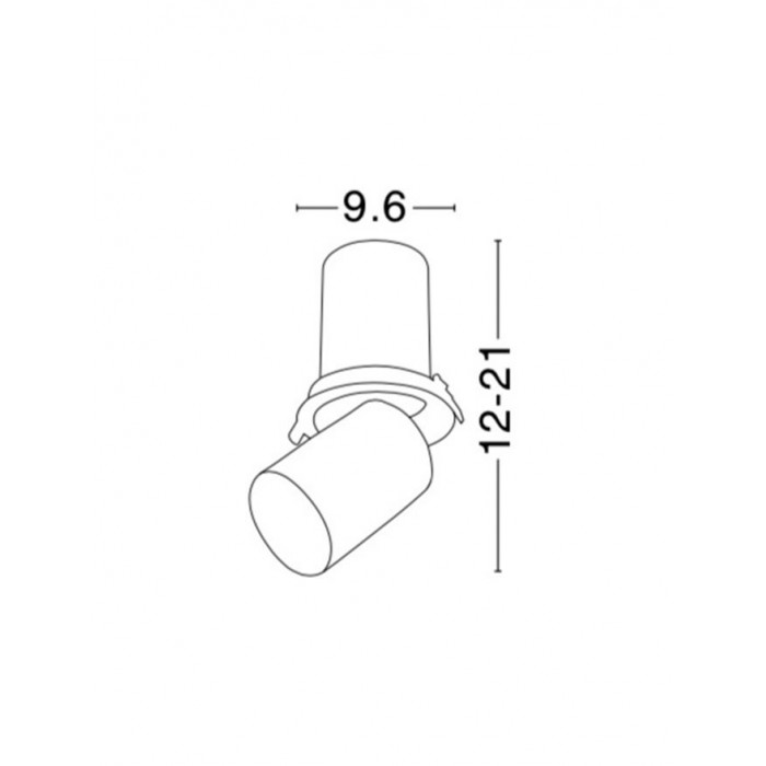 Точковий світильник Nova Luce 7770442 Juno, 15 Вт, 1275 лм, 3000K