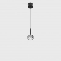 Светильник подвесной с накладной базой LTX SOL MINI P, D75mm, H135mm, 7W LED, 24?, 4000K, IP20, черный/хром (03.7530.7.940.BK/CRG) Светильник подвесной с накладной базой LTX SOL MINI P, D75mm, H135mm, 7W LED, 24?, 4000K, IP20, черный/хром (03.7530.7.940.BK/CRG)