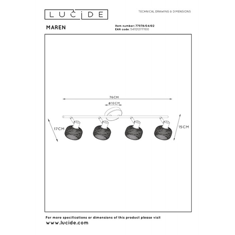 Спот - Lucide 77978/04/02 Maren