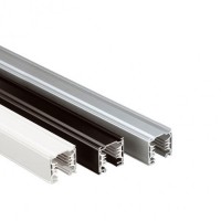 Шинопровод квадратный накладной 3-х фазный, серый (7511-40-42)