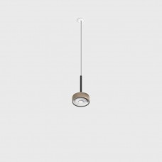 Светильник подвесной со встроенной рамочной базой LTX SOL MINI P NANO, D75mm, H135mm, LED 7W, 24°, 3000K, IP20, черный/sahara beige (03.7532.7.930.BK/SBG)