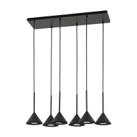 Підвісний світильник TK Lighting 10306 Cono Black Mini 6
