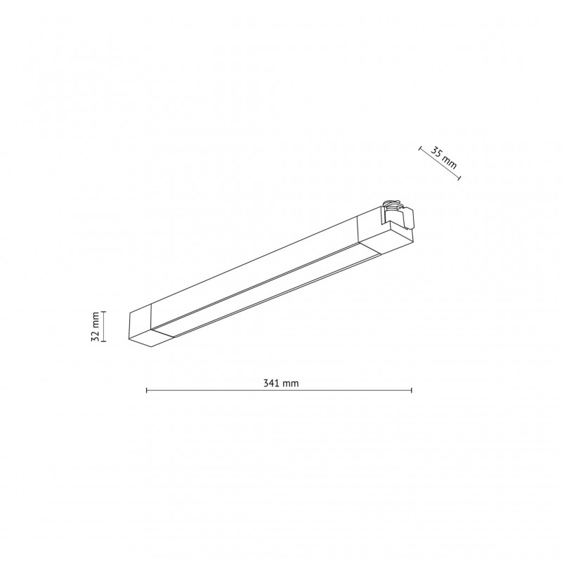 Трековый светильник TK Lighting 18190, 20 Вт, 1200 лм, 3000К