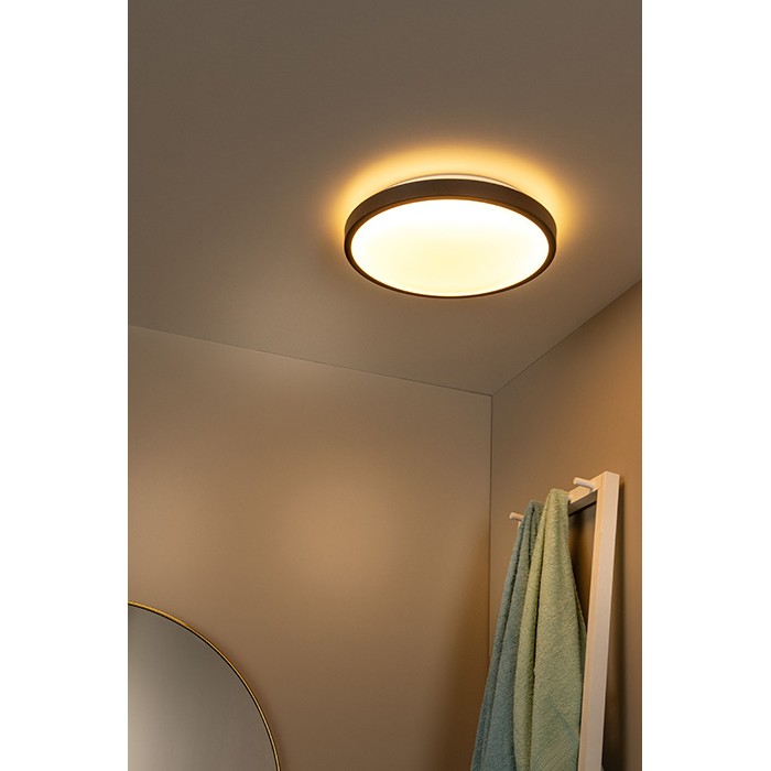 Потолочный светильник Lucide 79110/40/30 Dasher, 24 Вт, 1300 лм, 2700K