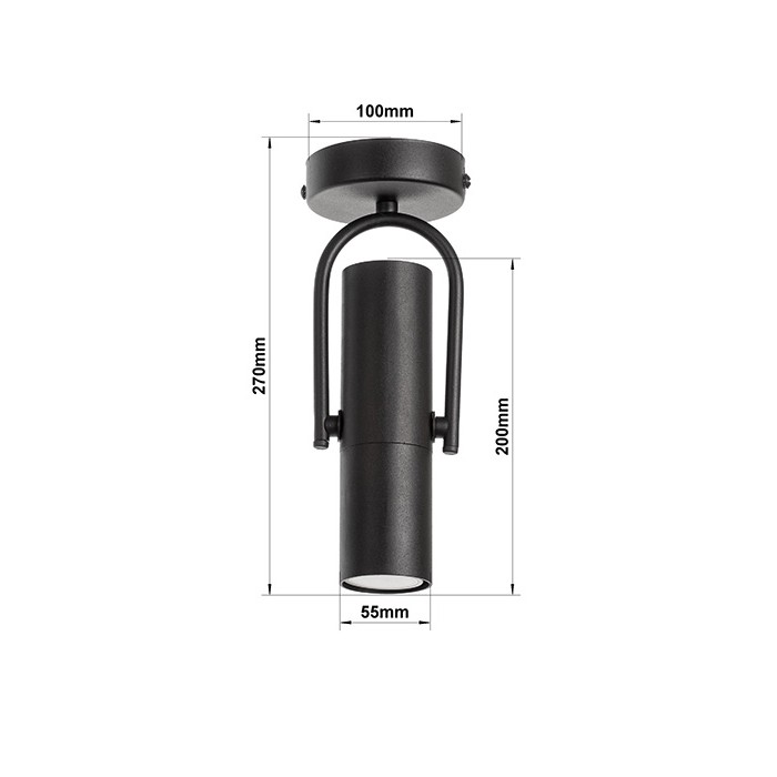 Точечный светильник LIGHT 80155-cl32-pla000-cp000 Оптика