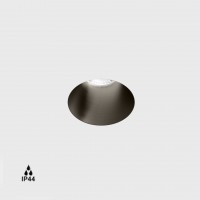 Светильник встраиваемый потолочный LTX INVISIBLE MINI R, D50mm, H57mm, LED 6.3W, 3000K, midnight (01.2200.7.930.MN)
