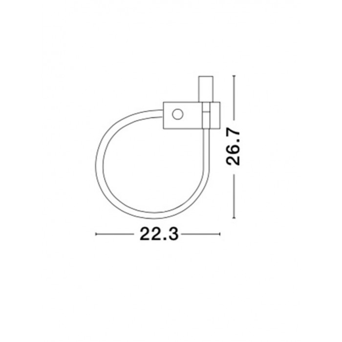Бра - Nova Luce 8126581 Geneva, 3 Вт, 190 лм, 3000K Бра - Nova Luce 8126581 Geneva, 3 Вт, 190 лм, 3000K