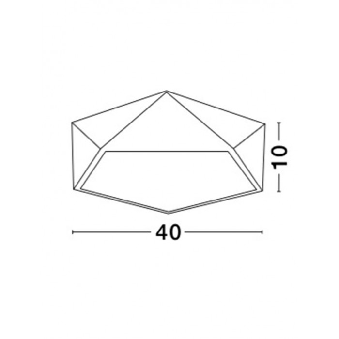 Потолочный светильник Nova Luce 8186205 Darius