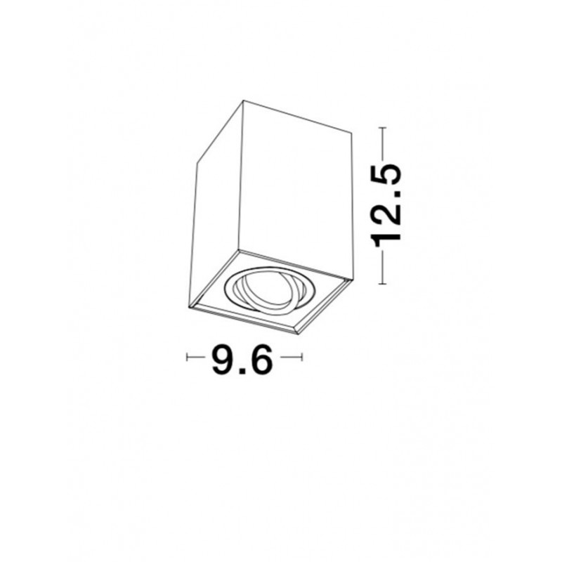 Точечный светильник Nova Luce 820202 Rende