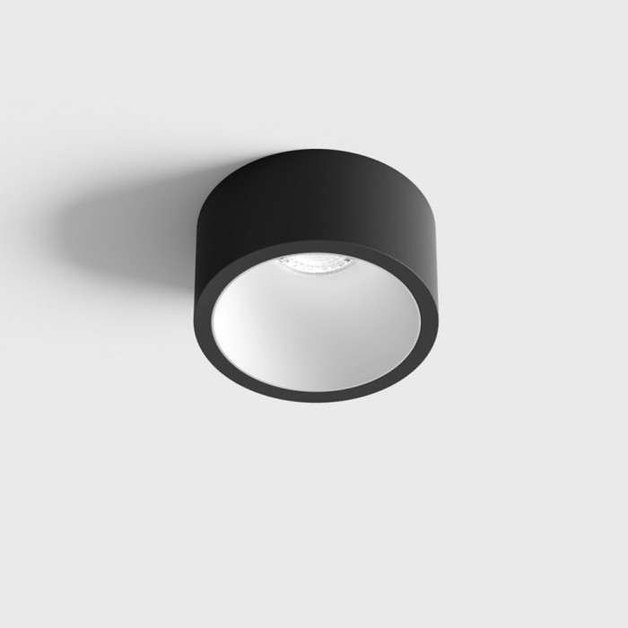 Точечный светильник LTX 01.2203.7.940.BK/WH Invisible Mini Out Black/White, 6.3 Вт, 640 лм, 4000K