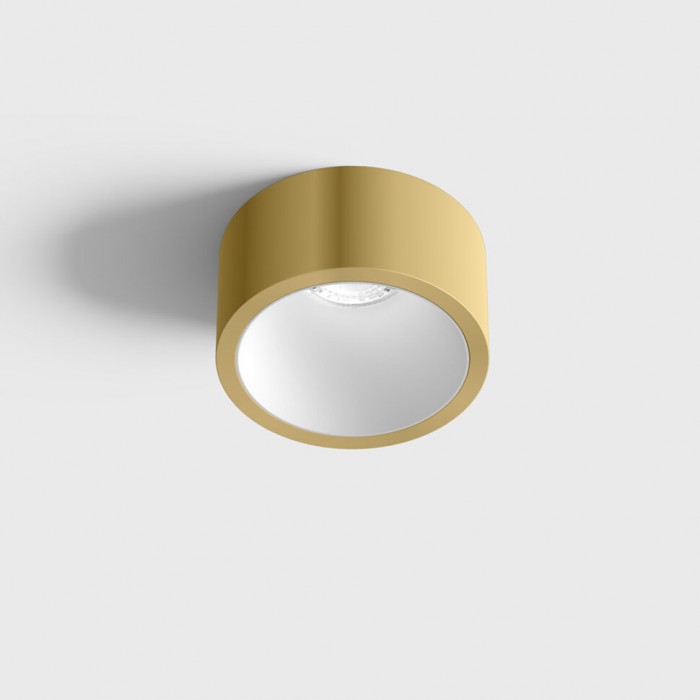 Точковий світильник LTX 01.2203.7.940.BR/WH Invisible Mini Out Brass/White, 6.3 Вт, 640 лм, 4000K